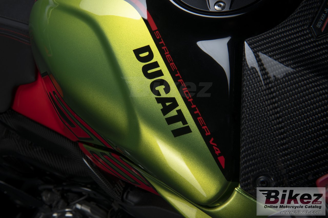 Ducati Streetfighter V Lamborghini Poster